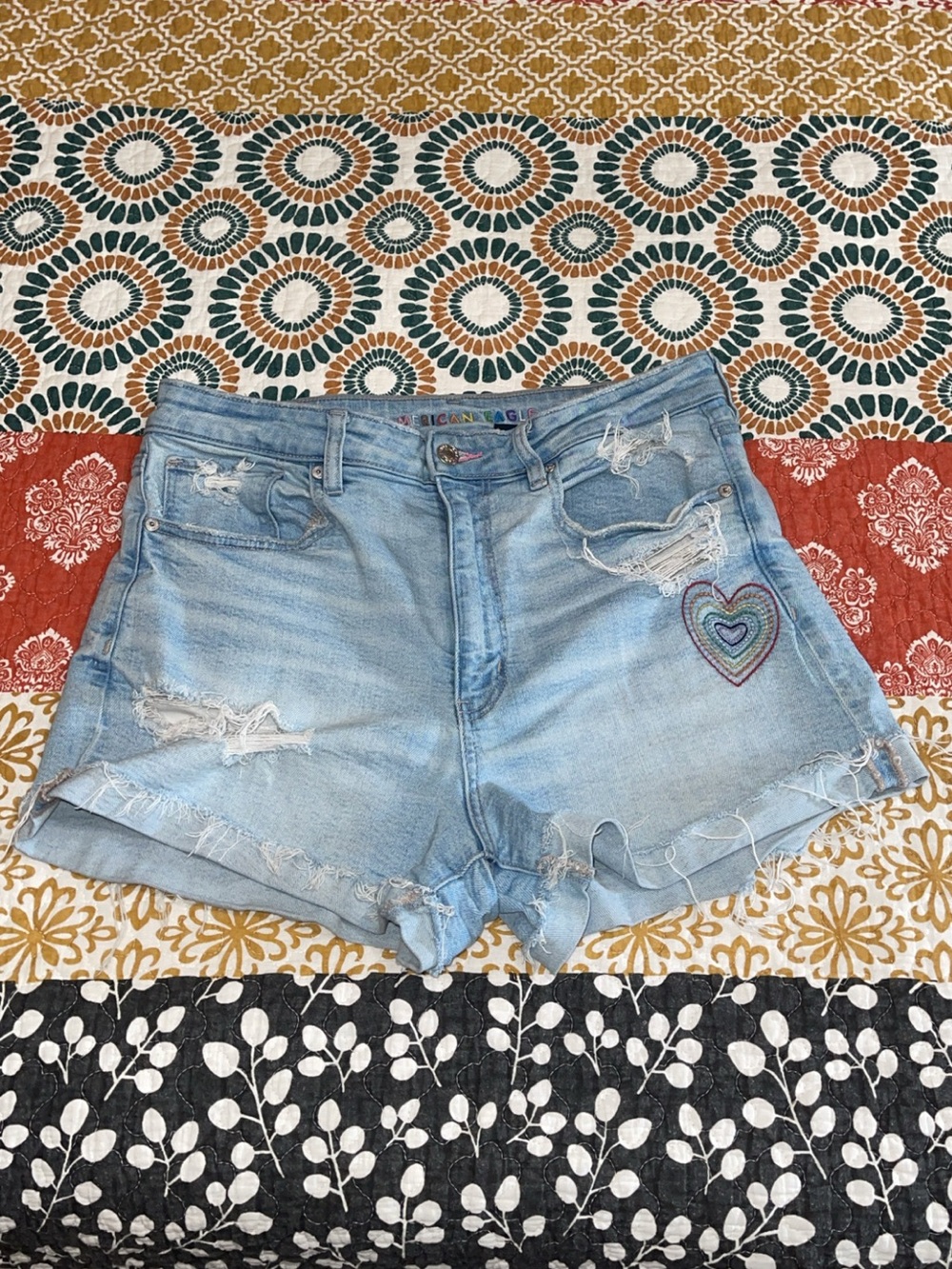 American Eagle Pride Collection Jean Shorts